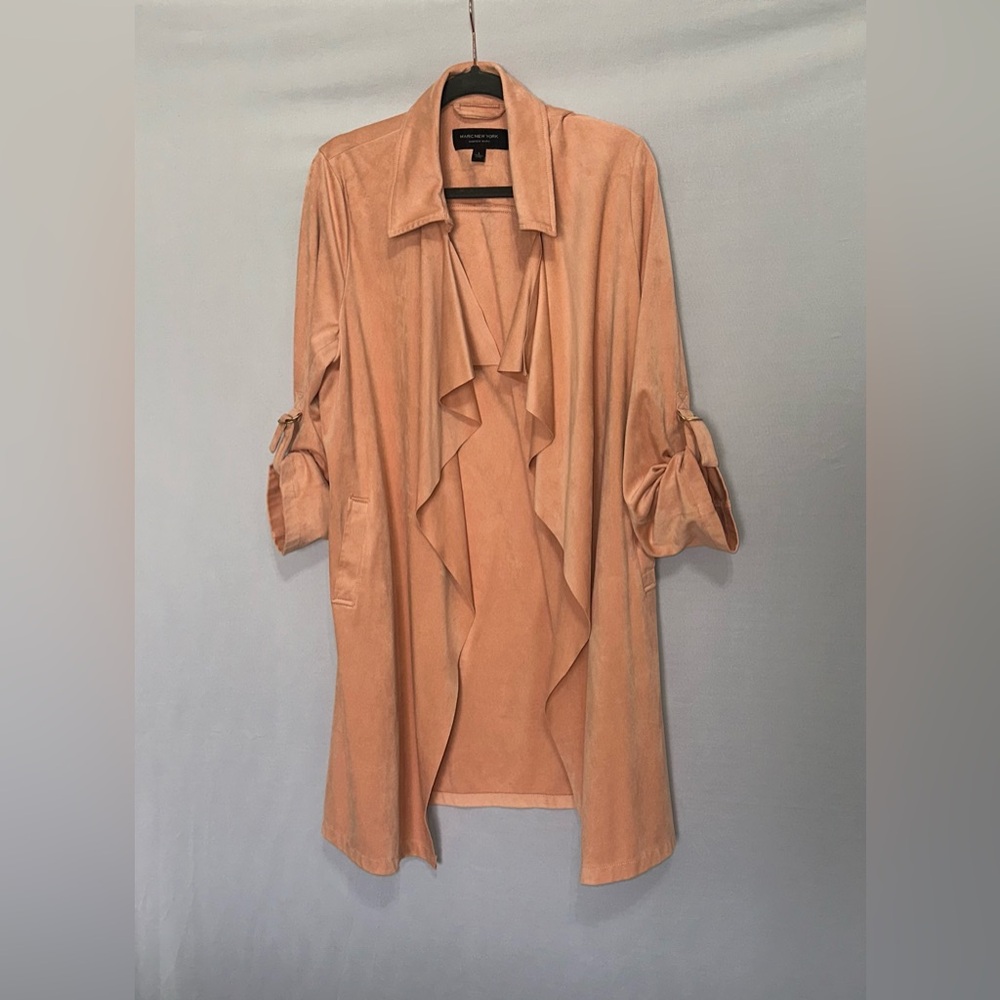 Marc New York Andrew Marc Women's Pink Suede Jacket